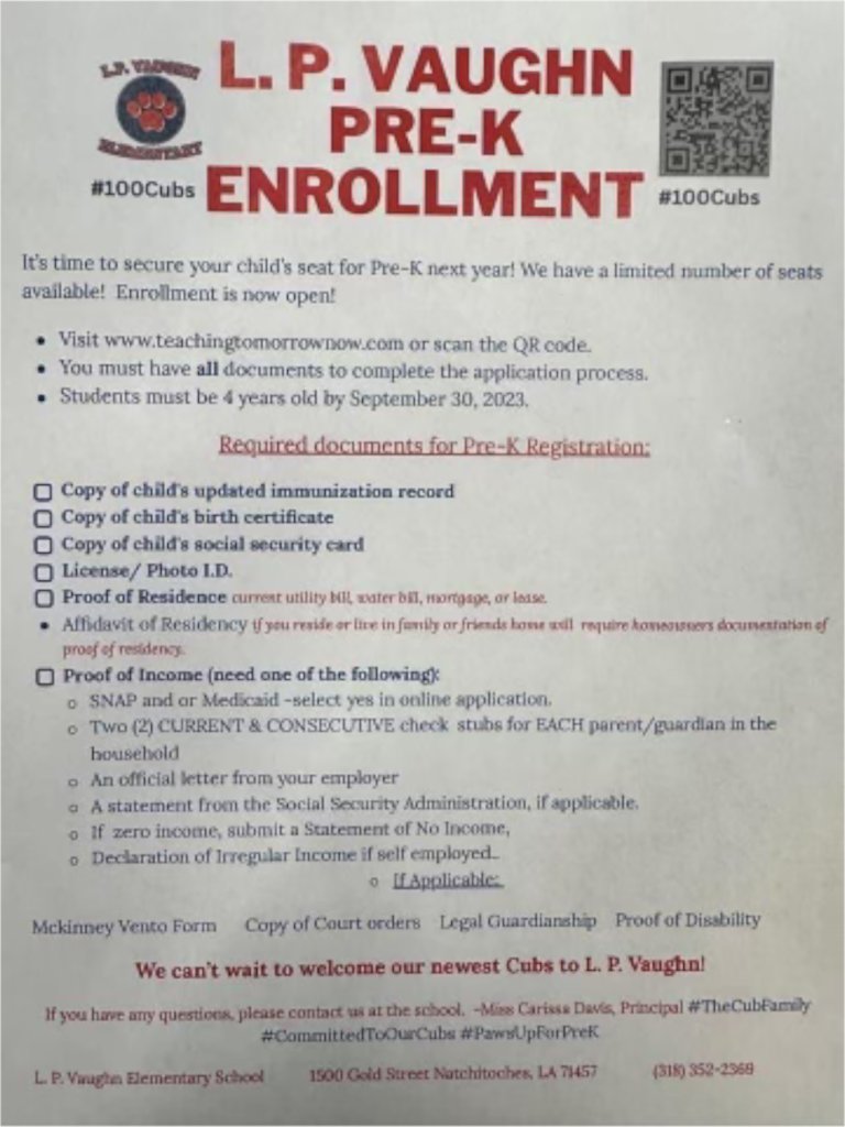 Natchitoches Parish School Board tweet media