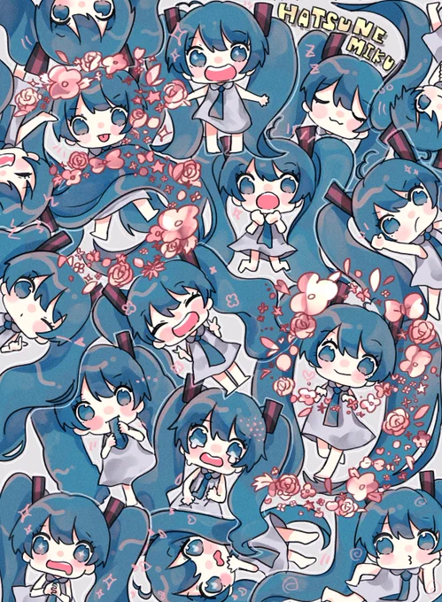 ミクちゃんありがとう!!!!!!#ミクの日2023  #ミクの日 