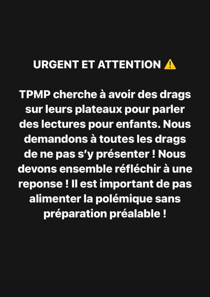 la_briochee_off's tweet photo. Surtout n'y ALLEZ PAS ! Ils risquent même de vous proposer des cachets alléchants pour vous y rendre, mais vraiment, n'y aller pas ! On sait à quel point nous ne sommes pas les bienvenues sur leur plateau et notre présence ne servira qu'à justifier leur haine et la désinformation https://t.co/UVfMFTdwXa
