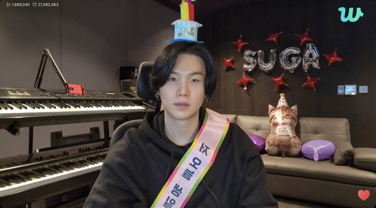mono_minyoon's tweet photo. birthday countdown with yoongi 🥹🫶🏻 https://t.co/onHlOwq0bc