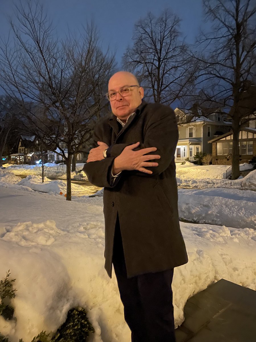 Excited to be in minneapolis to speak at UMN dermatology research day. It seems to not yet be spring here…..