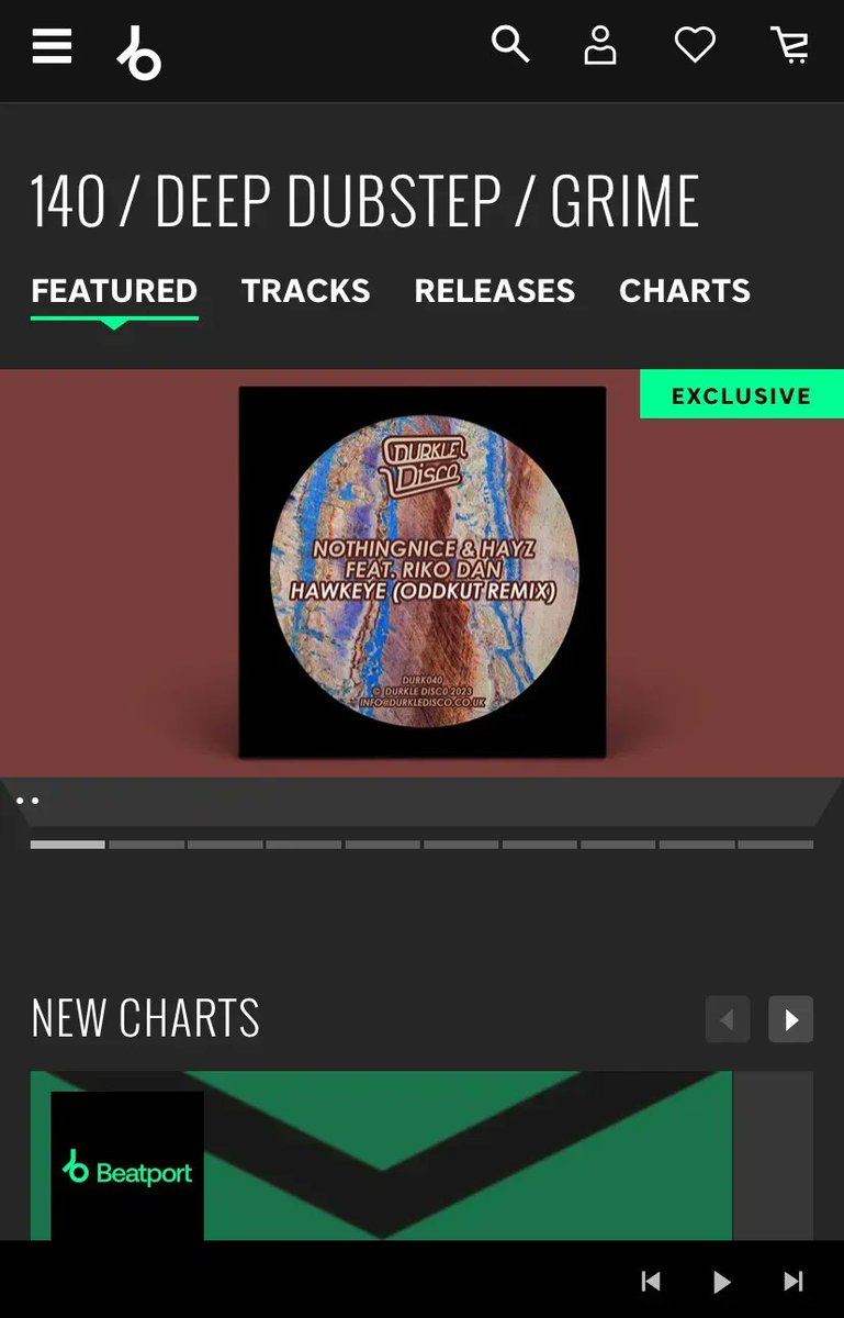 Thanks to <a href="/beatport/">Beatport</a> for having the new one from <a href="/oddkut/">ODDKUT</a> <a href="/TheRikoDan/">Riko Dan</a> <a href="/nothingniceuk/">nothingnicemusic</a> &amp; <a href="/_hayzuk/">Hayz</a> front &amp; centre of the 140 genre page!!

🦅 HAWKEYE (ODDKUT REMIX) OUT NOW 🦅

Cop it here: beatport.com/release/hawkey…