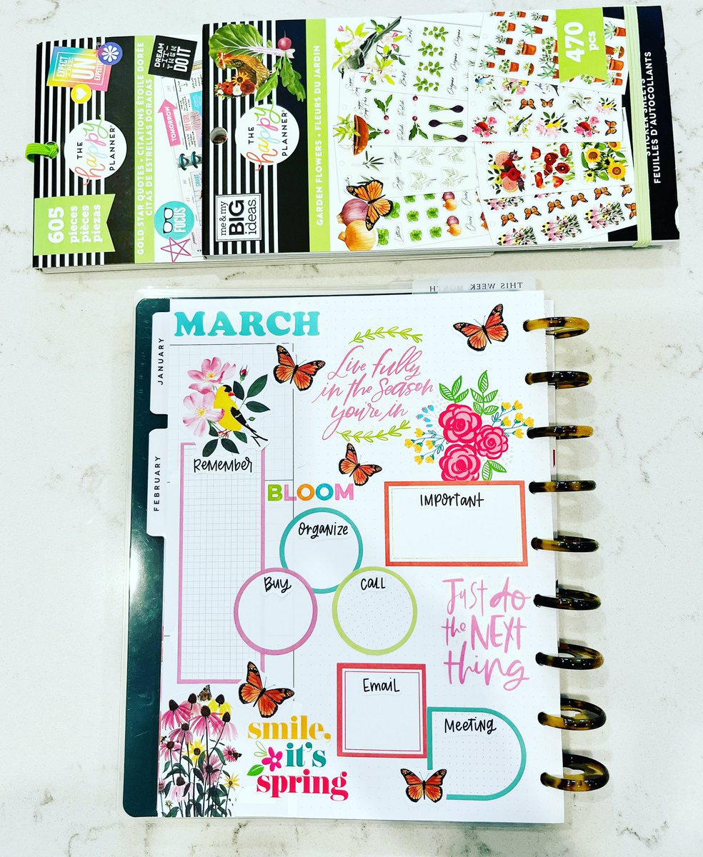 Louise_OTR's tweet photo. March Currently Page 🌿🌸🌷🌼🌱🍃

#HelloSpring #HappyPlanner #PlanWithLui https://t.co/sd0Oq8cOqn