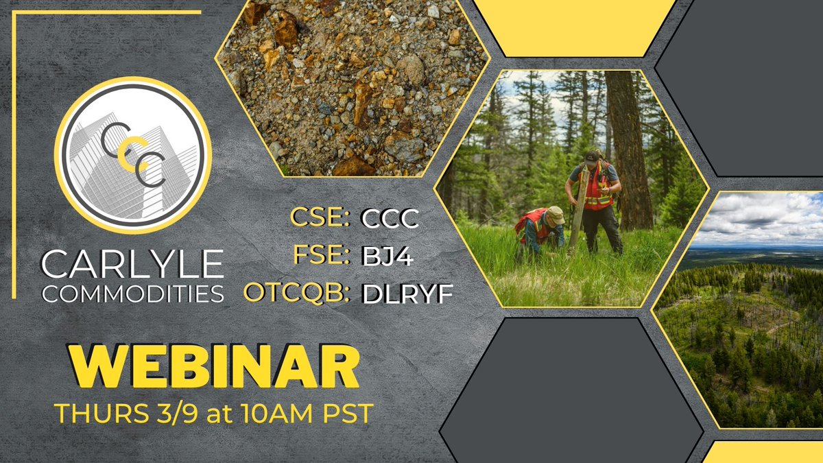 carlyle_ccc's tweet photo. Catch #CCC during their webinar with Radius Research tomorrow March 9th, 2023 at 10AM PST. Register here: https://t.co/61wycxG7eG https://t.co/nFDibXQD0k