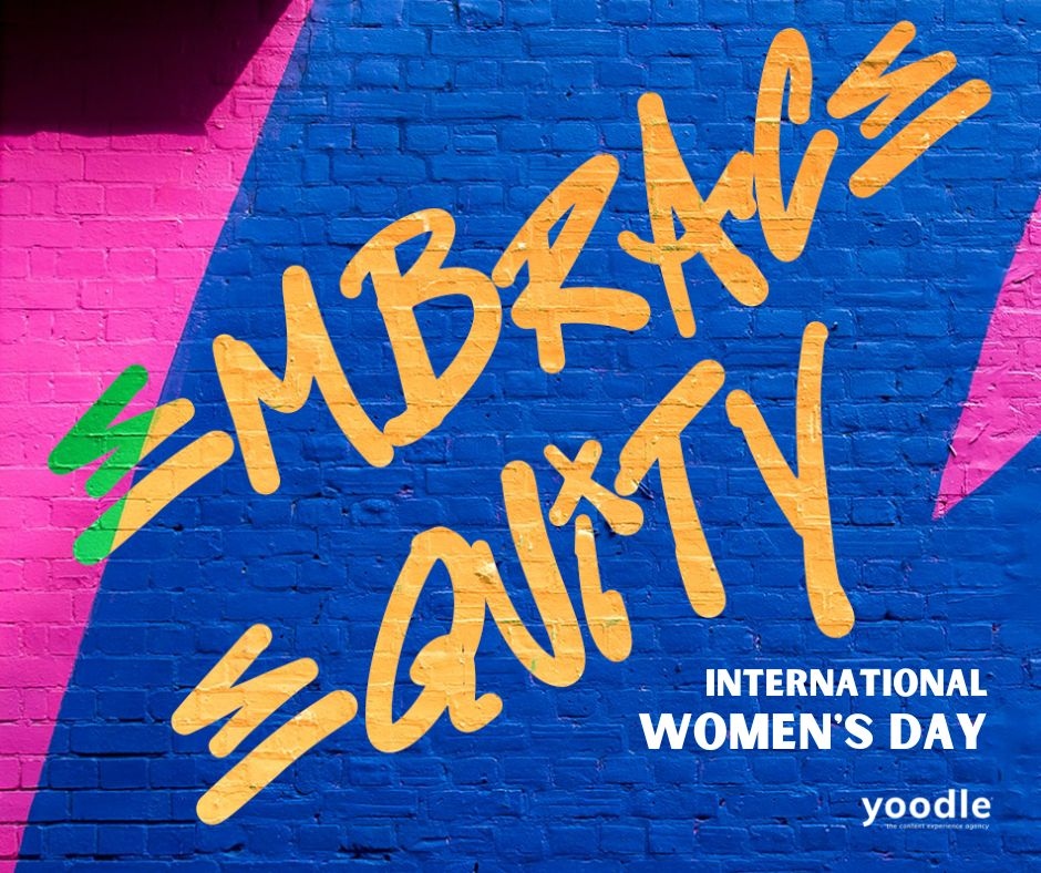 yoodlecx's tweet photo. Feeling inspired by the International Women's Day's 2023 campaign theme #EmbraceEquity. 

The Yoodle team is stacked with incredible women leading and creating in every single department.  

Click to learn more about the #IWD 2023 theme: https://t.co/hYQiuueo28 https://t.co/NouRmByFMl