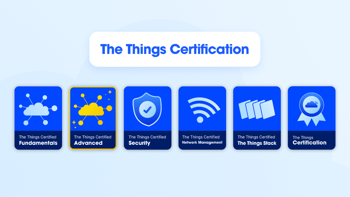 thethingsntwrk's tweet photo. Become a certified #LoRaWAN expert with #TheThingsCertification.

Prove your expertise in LoRaWAN® fundamentals, network management, security and more by earning an official certification from The Things Industries. Get started now: https://t.co/K87Jef7Jht https://t.co/fXv5n4Wd02