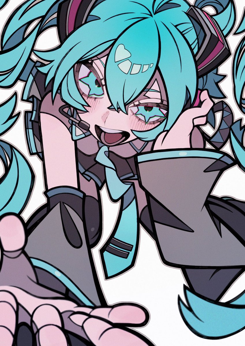 初音ミク 「#ミクの日  #ミクの日2023 ミク! 」|ちゃっぴーのイラスト