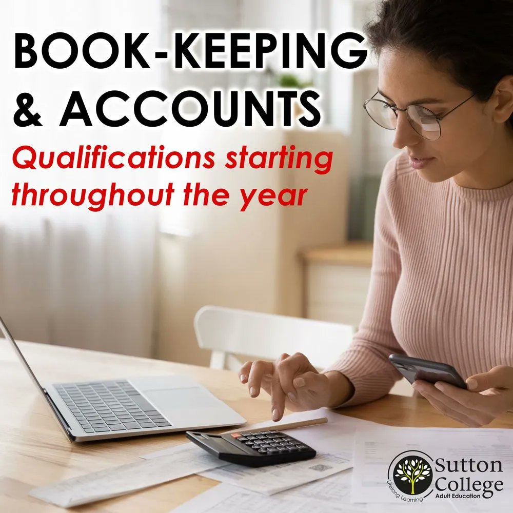 Sutton College on Twitter "From home accounts to starting a career in