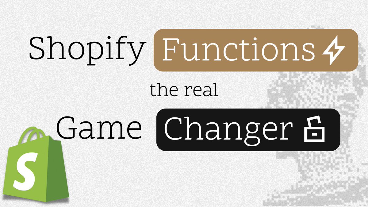Why do Shopify Functions provide an unfair advantage to create exceptional stores? 
This thread will try to summarize my experience with Shopify Functions; here we go 🧵