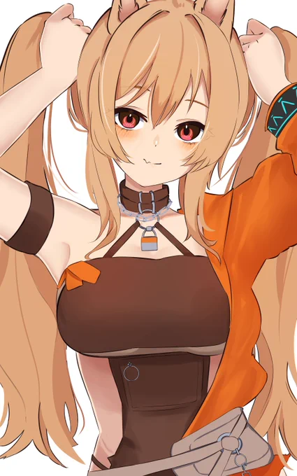 ツインテも似合うケーちゃん#アークナイツ  #明日方舟 
