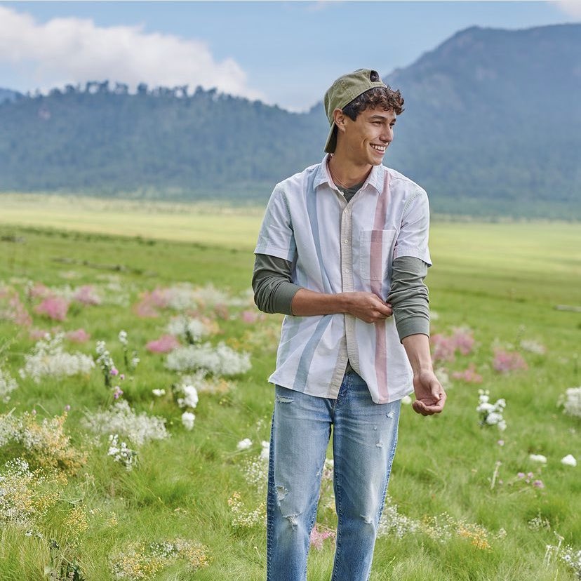 Gabrie0513's tweet photo. American Eagle international spring campaign 

Otro sueño cumplido. ✔️ https://t.co/YOvZNmmtw8