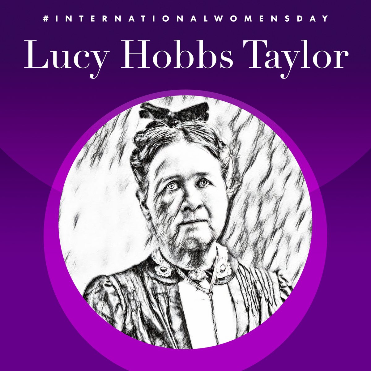 PaulMathewDDS's tweet photo. Lucy Hobbs Taylor was the first woman to have graduated from dental school! Previously denied admission due to her gender, a college professor privately tutored her so she can pursue her studies, and she was eventually earned a DDS from Ohio College of Dentistry. https://t.co/UsYMgChHiu