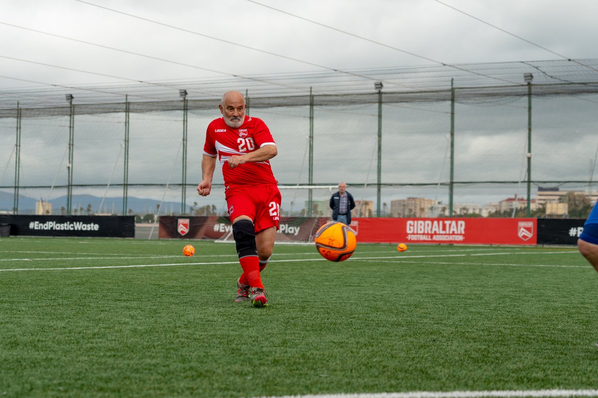 🇬🇮's Walking Footballers played a friendly today against visiting side Malaga Walking Football Club in preparation for their upcoming tournament in the Algarve‼️