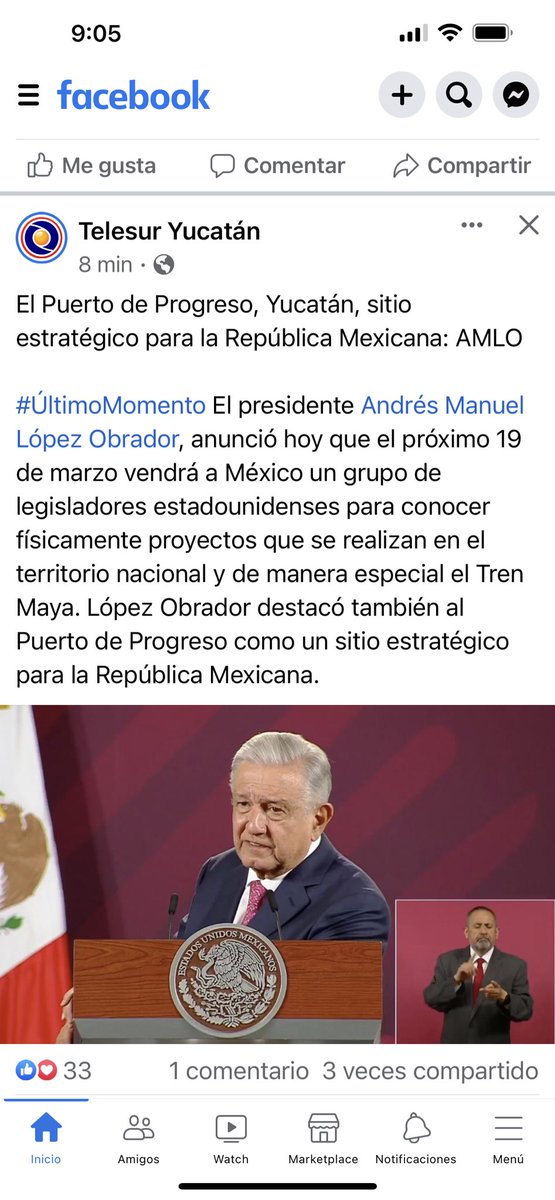 Puerto Progreso de Castro Yucatan punto estratégico para el País, por supuesto que si y todo el Sureste