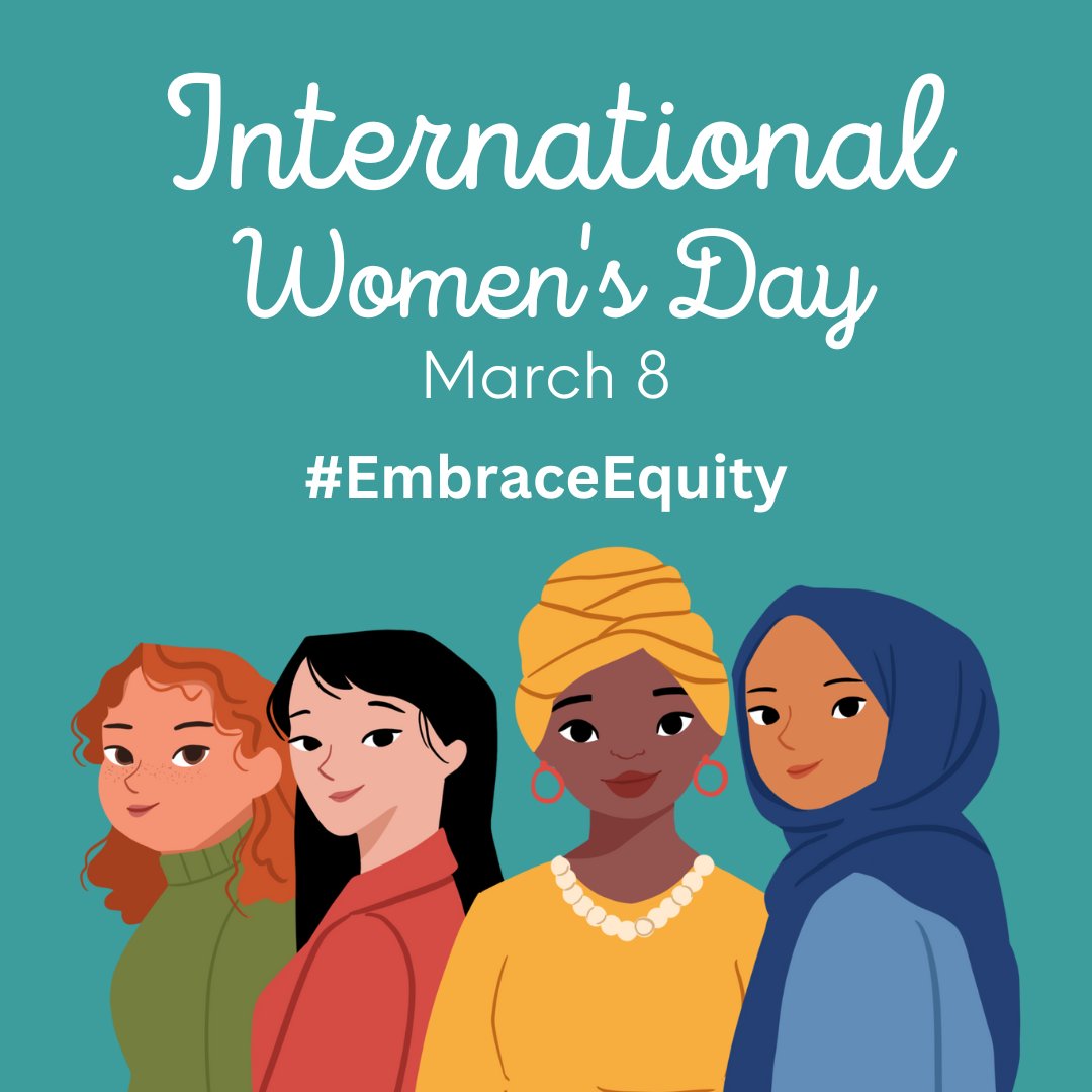 The theme for 2023’s International Women’s Day is #EmbraceEquity, which recognizes that giving groups the same opportunities and resources is not enough, but that exact resources need to be allocated to help individuals achieve equal outcomes.