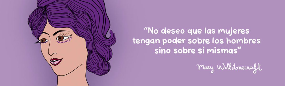 viviana_yris's tweet photo. "No deseo que las mujeres tengan poder sobre los hombres, sino sobre
ellas mismas". - Mary Wollstonecraft #8M2023 #8MarchWomensDay  #DiaInternacionalDeLaMujer #March8th #quoteoftheday https://t.co/wZgSdpYXUh