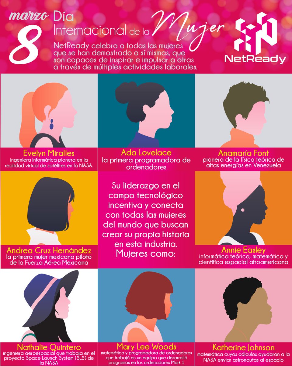 Ellas hicieron historia y se han convertido en ejemplo para las nuevas generaciones que están fomentando el reconocimiento de su participación en diferentes áreas laborales. 💪🏻

¡Feliz Día Internacional de la Mujer! ♀️