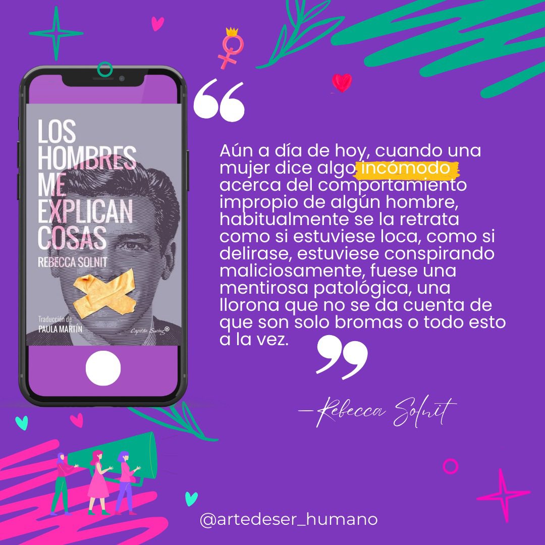 ArtedeSerHumano's tweet photo. #8DeMarzo #8M #NiUnaMenos #NiUnaMás #NoesNo https://t.co/s7xTKJUaR8