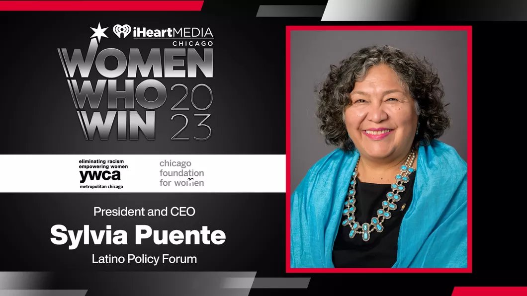 Congrats to our President &amp; CEO <a href="/PuentePolicy/">Sylvia Puente</a> who was named one of <a href="/iHeartMedia/">iHeartMedia</a>'s Women Who WIN 2023! This program honors women leaders who have shaped Chicago’s history through dedication and perseverance. Tune into your favorite iHeart Chicago station for more details!