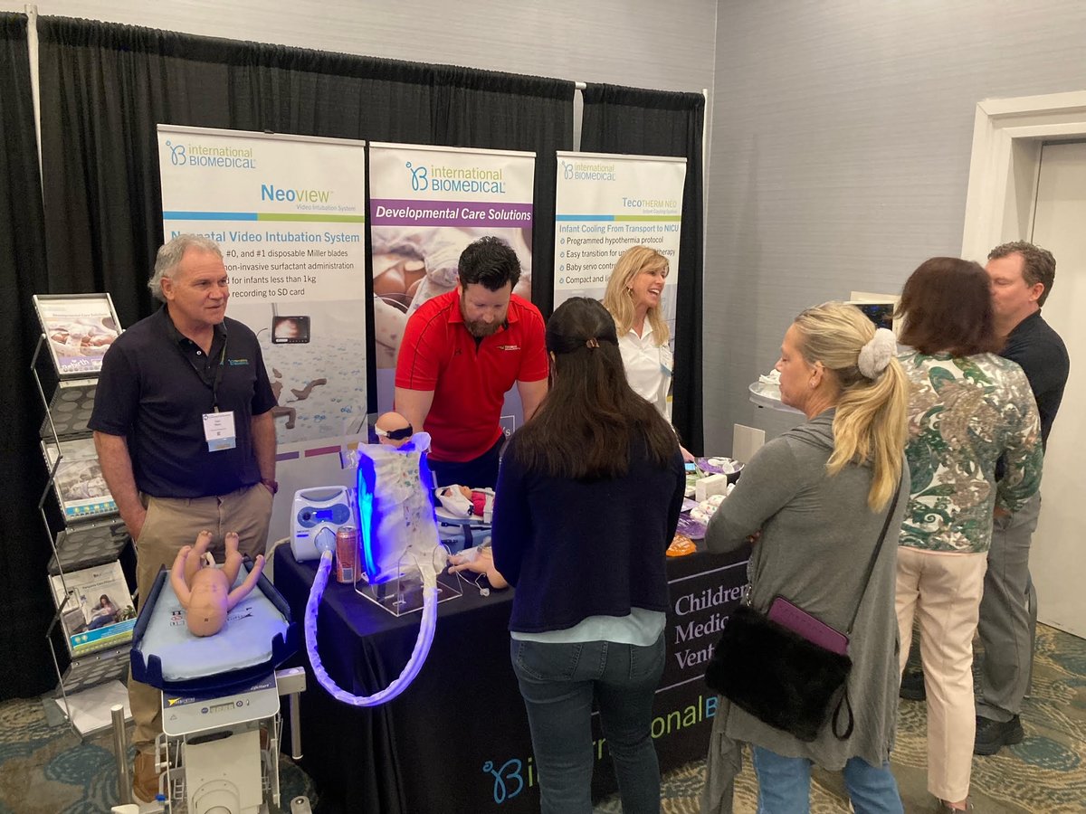 Our sales team is hard at work in Clearwater Beach, FL at the #Gravens conference. Stop by our booth to learn about the latest neonatal and developmental care solutions IB has to offer!
