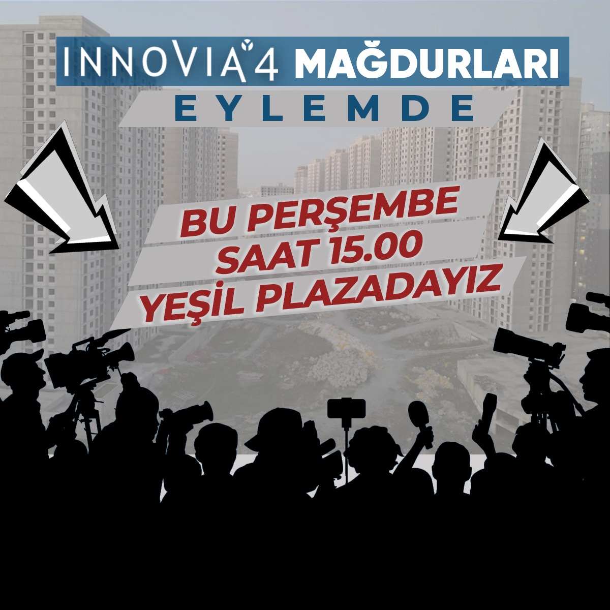 Seyhandrms's tweet photo. Unnovya 4 mağdurları olarak yarın basın açıklaması için yeşil plaza önündeyiz engin yeşilin bizi mağdur ettiği yeter evlerimize başlasın teslim etsin tüm basınının yanımızda görmek istiyoruz destek için https://t.co/RxmfKVHfZF