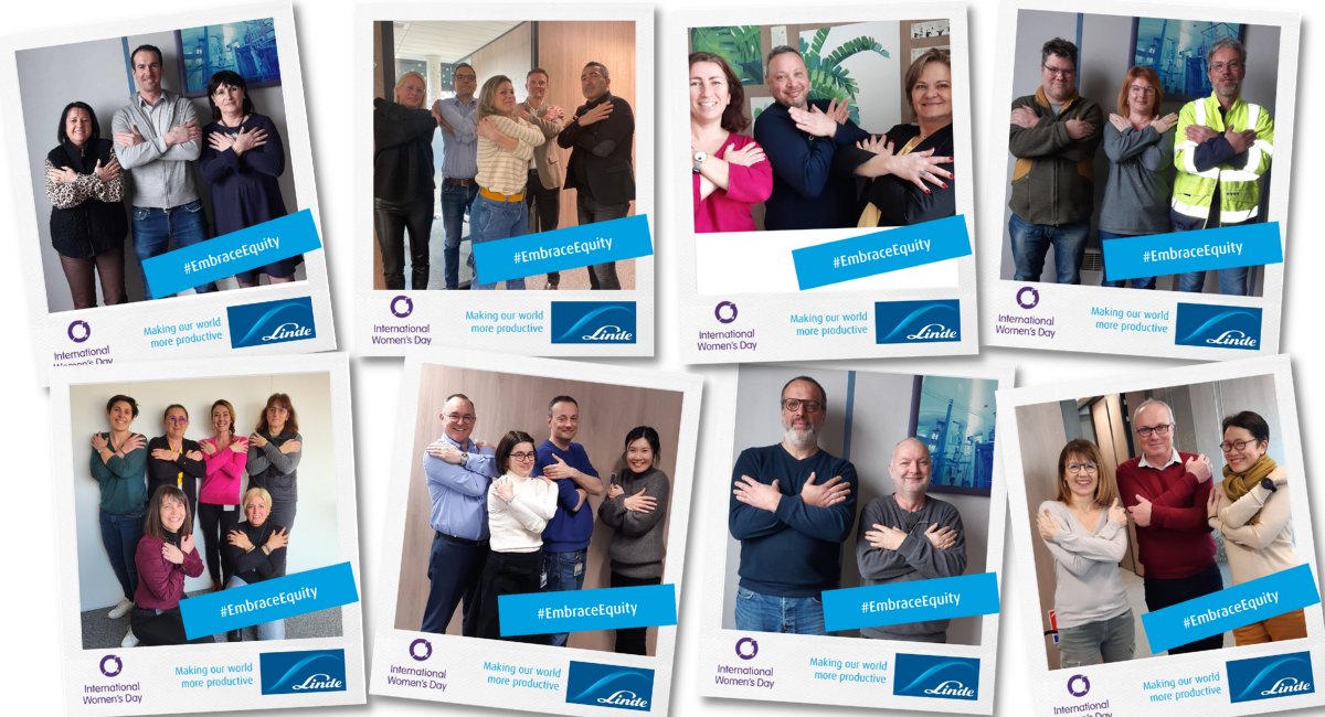 Linde France célèbre cette journée des droits des femmes et prend la pose pour afficher son engagement à créer un environnement de travail respectueux de la diversité et de l'inclusion.

#EmbraceEquity #IWD2023 #JourneeInternationaleDesDroitsDesFemmes