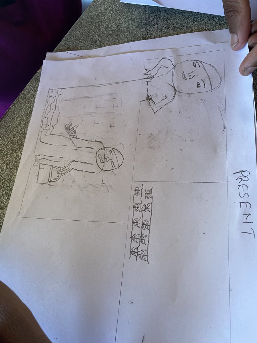 Mural and comic design workshop in Mukuru. Re-FURBE!!