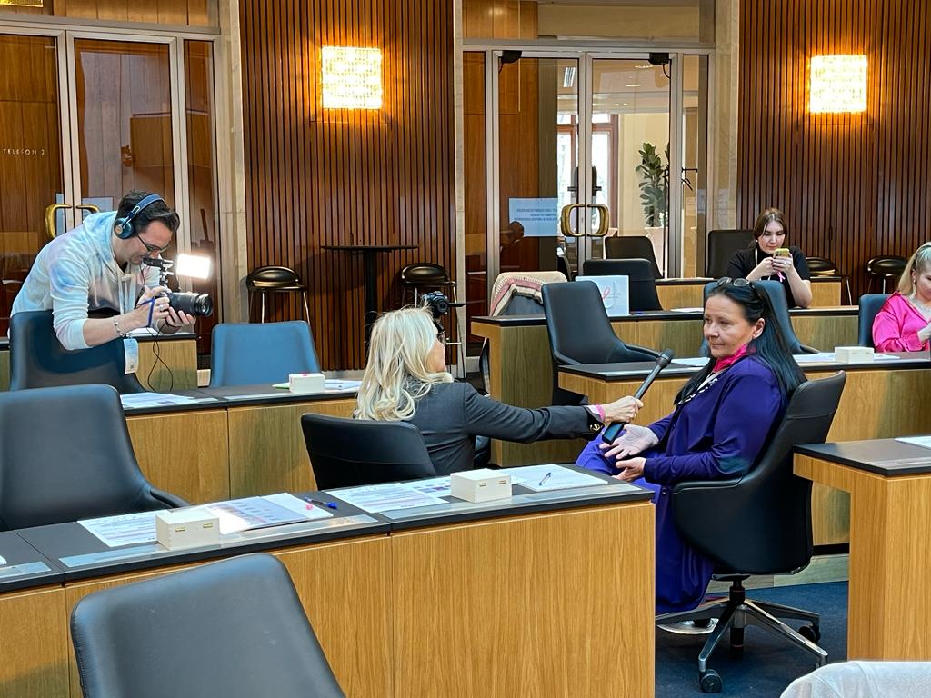 On #InternationalWomensDay Krebshilfe Österreich invited patients to the Breast and Abdominal Cancer Congress in the Austrian Parliament. Our AGO committee joined to answer all their questions. A great exchange!

#gynaeconology #oncology #gyneoncologist #gynecancers #agoaustria