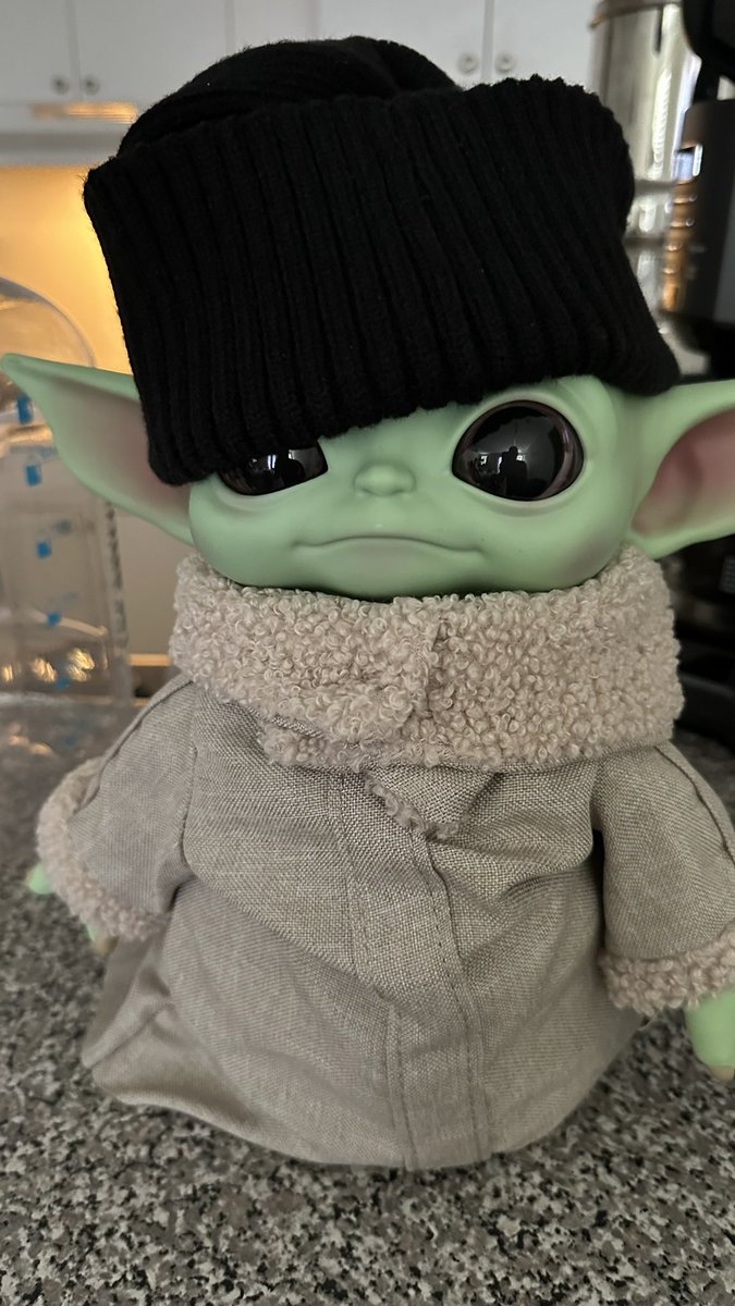 He may look too cool, but inside he’s really excited for the new episode of <a href="/themandalorian/">The Mandalorian</a>