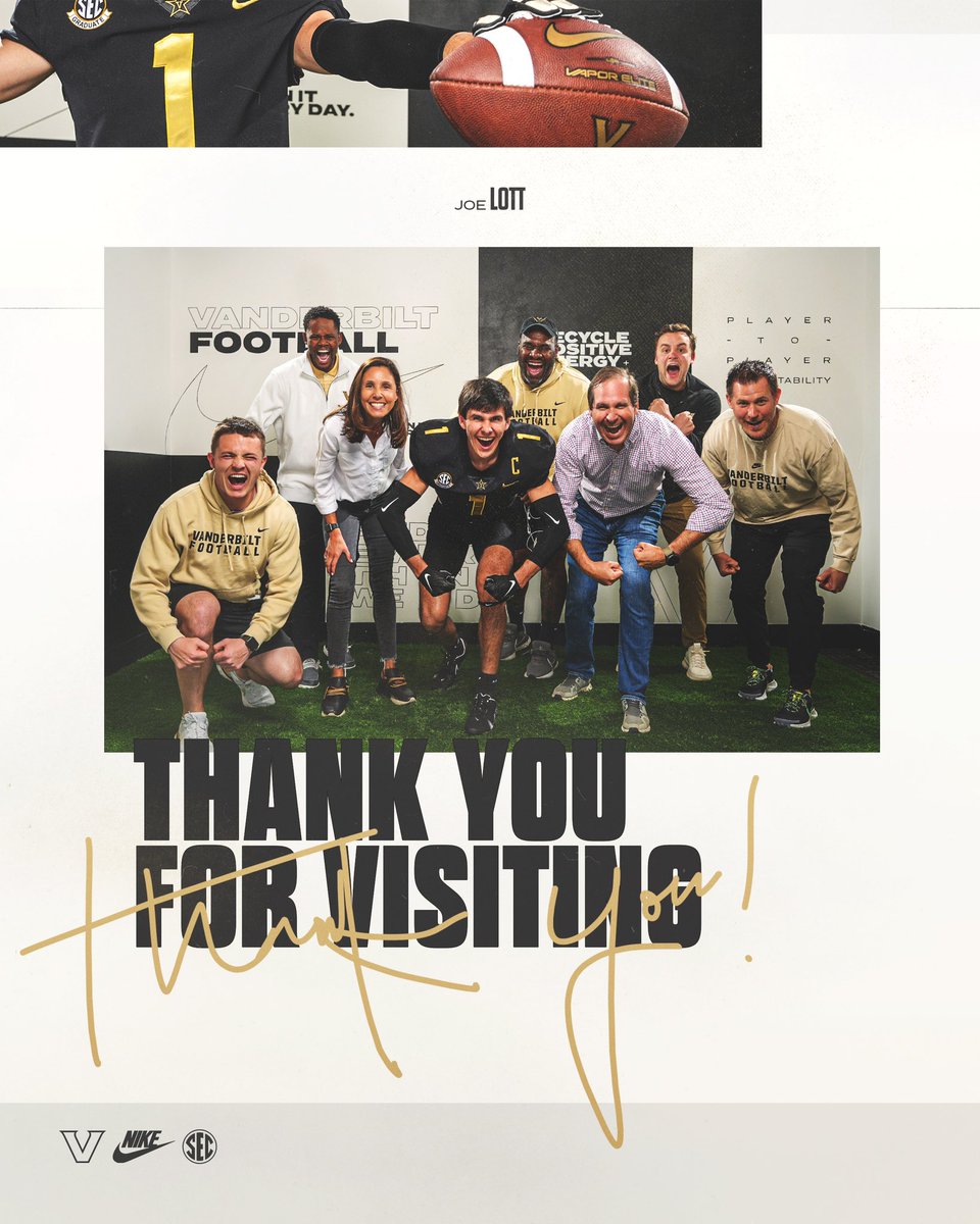 joe_lott14's tweet photo. Had an awesome time this weekend with @VandyFootball❗️⚓️⛓️ @CoachHowellVU https://t.co/GjgKzyMaeg