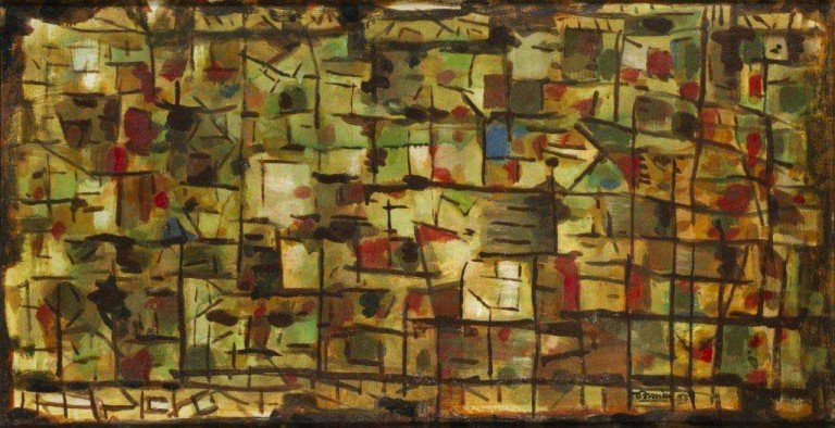 CochonCynique's tweet photo. Un peintre, une peinture :

Roger Bissière

Paysage vert, Composition 279, 1955

#peinture #art https://t.co/37kg1dS1s8
