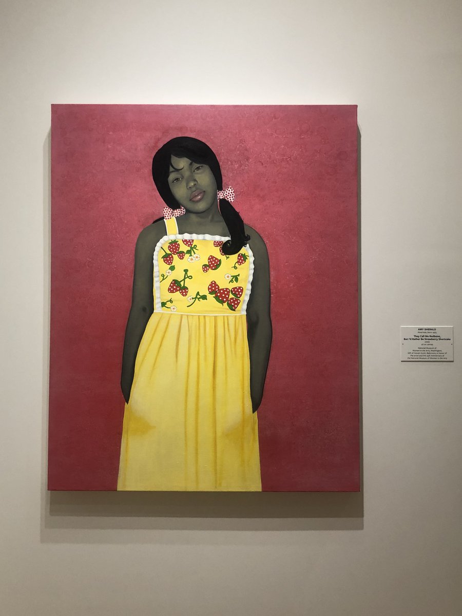 JessicaGLaRose's tweet photo. Day 2-3: Daughter & I are taking in some amazing art in DC. #AmySherald #InternationalWomensDay #WeekOfRest https://t.co/j4XxVJDDFt