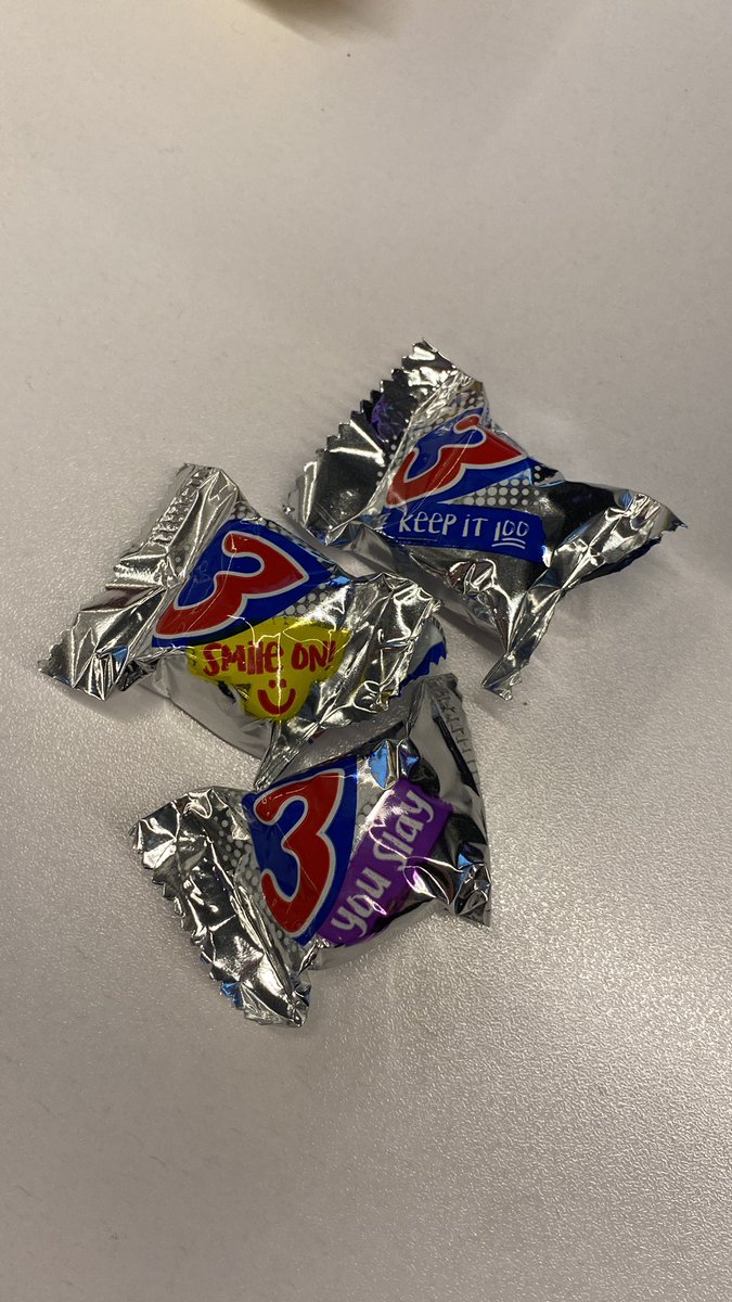 Tanmom's tweet photo. TY office candy affirmations :’) https://t.co/PS2g7zTkpF