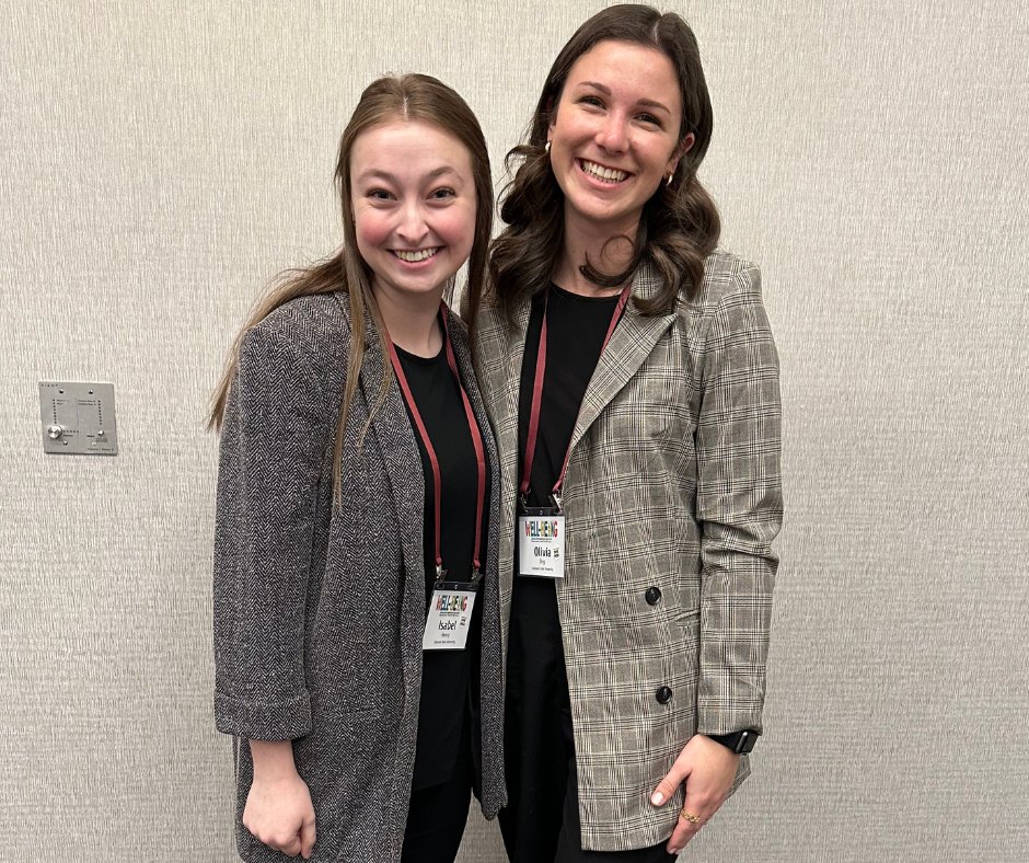 csucommstudies's tweet photo. We are so proud of our undergraduates Izzy Henry and @Olivia_Birg 🤩 pictured here after presenting their original research @WestStatesComm last month! Read more about their research and how they got to WSCA at https://t.co/yt7V6wON83 

@CSULiberalArts https://t.co/rweRLqDpoW