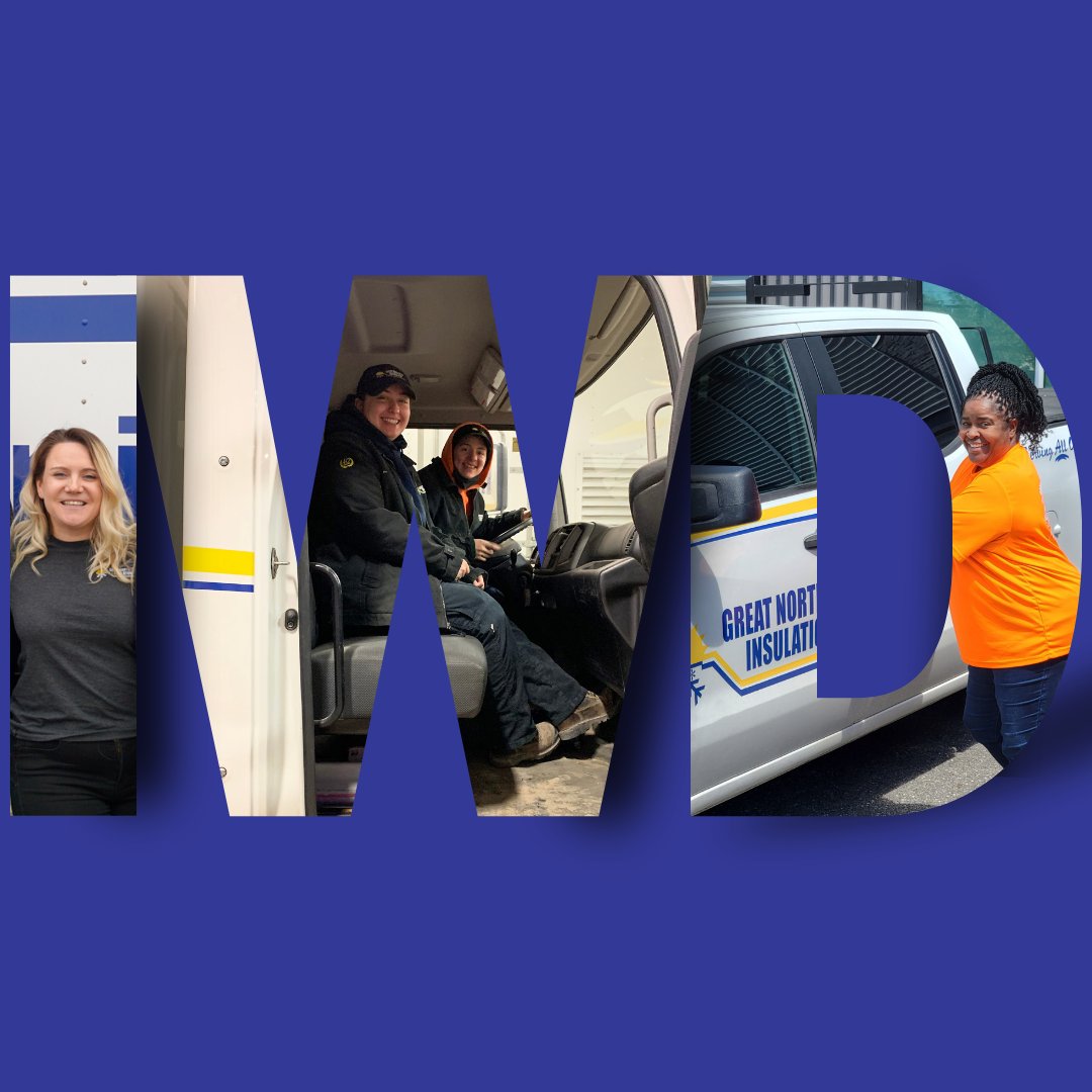 March 8th is International Women's Day.

At Great Northern Insulation, we strive to create and maintain an inclusive and healthy workplace that allows opportunity for all.

#EmbraceEquity #IWD2023 #WomeninConstruction #InternationalWomensDay