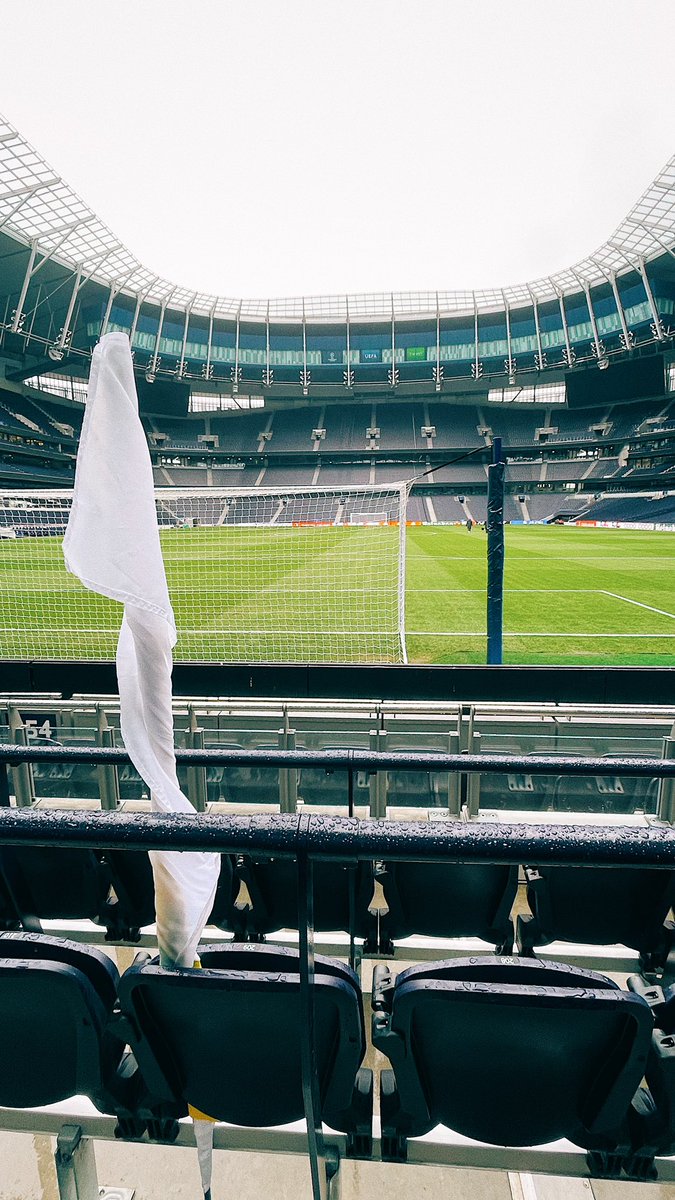 jamessheriv's tweet photo. We placed 50 flags over the south stand today for AC Milan funded by @thfcflags fans. They are doing big things but always need donations. Check them out and support them. #COYS #THFCFLAGS https://t.co/epCGve8GFW https://t.co/jPAUeAIXle