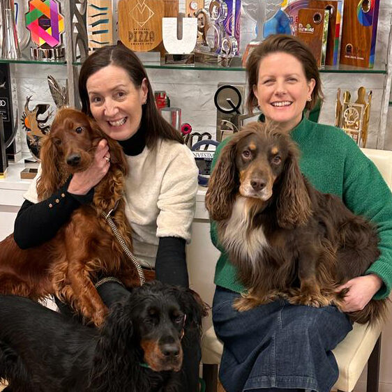 EFXAwards's tweet photo. Who said manufacturing was a man's work? Holly, Melanie and the whole EFX team (including the dogs!) wish a happy #InternationalWomensDay to all the women working in manufacturing - and we hope there are even more of us by 2024! 

#WomeninBusiness #IWD2023  #EmbraceEquity https://t.co/IMycM5wWVR