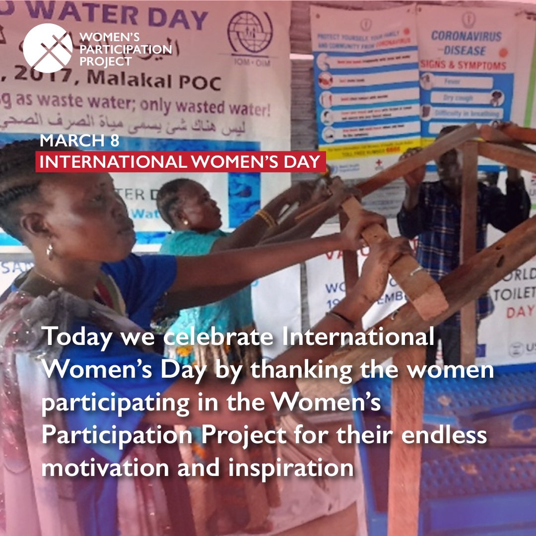 Today we celebrate International Women’s Day by thanking the women participating in the Women’s Participation Project for their endless motivation to achieving meaningful participation for women and girls in displacement settings. #IWD2023 womenindisplacement.org/node/441