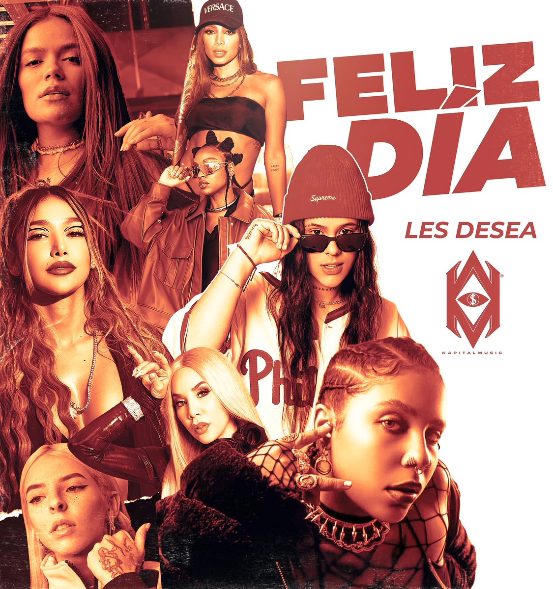 ¡Feliz día de la mujer para todas! 🌹 En especial para las mujeres del género y Kapital. 🫶🏽🤍 #DíaDeLaMujer