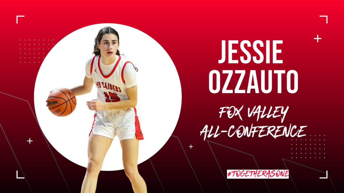 Congratulations to Jessie Ozzauto on her selection to the 2022-2023 Fox Valley All-Conference team. 

Jessie has been selected by FVC coaches to the team for the third time.