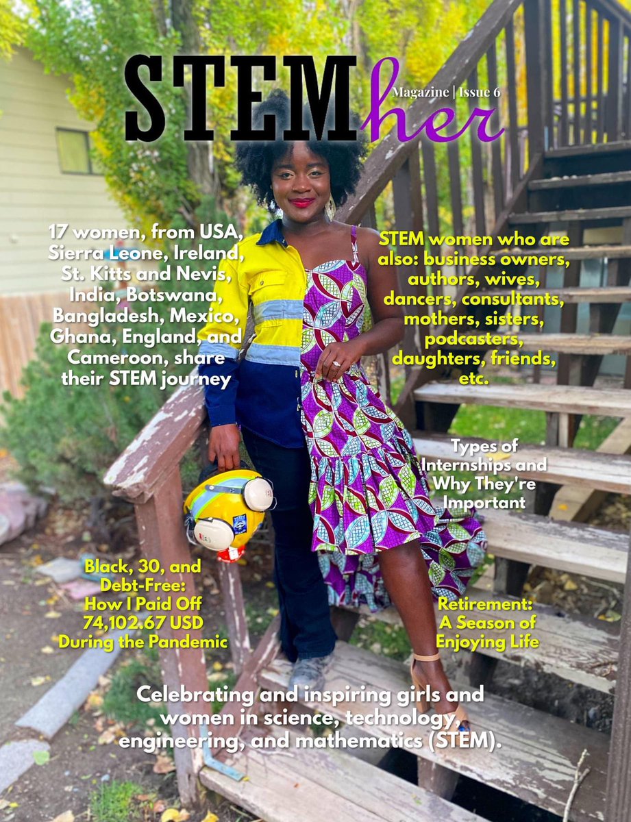 STEMher_'s tweet photo. HAPPY INTERNATIONAL WOMEN'S DAY

"Giving birth to my son was one of the happiest days of my life. Another very happy day was when the first issue of STEMher Magazine was published. I created STEMher for visibility, representation &amp; education” Ruby B. Sutton. #womeninstem #IWD2023 https://t.co/lOmQcULj0R