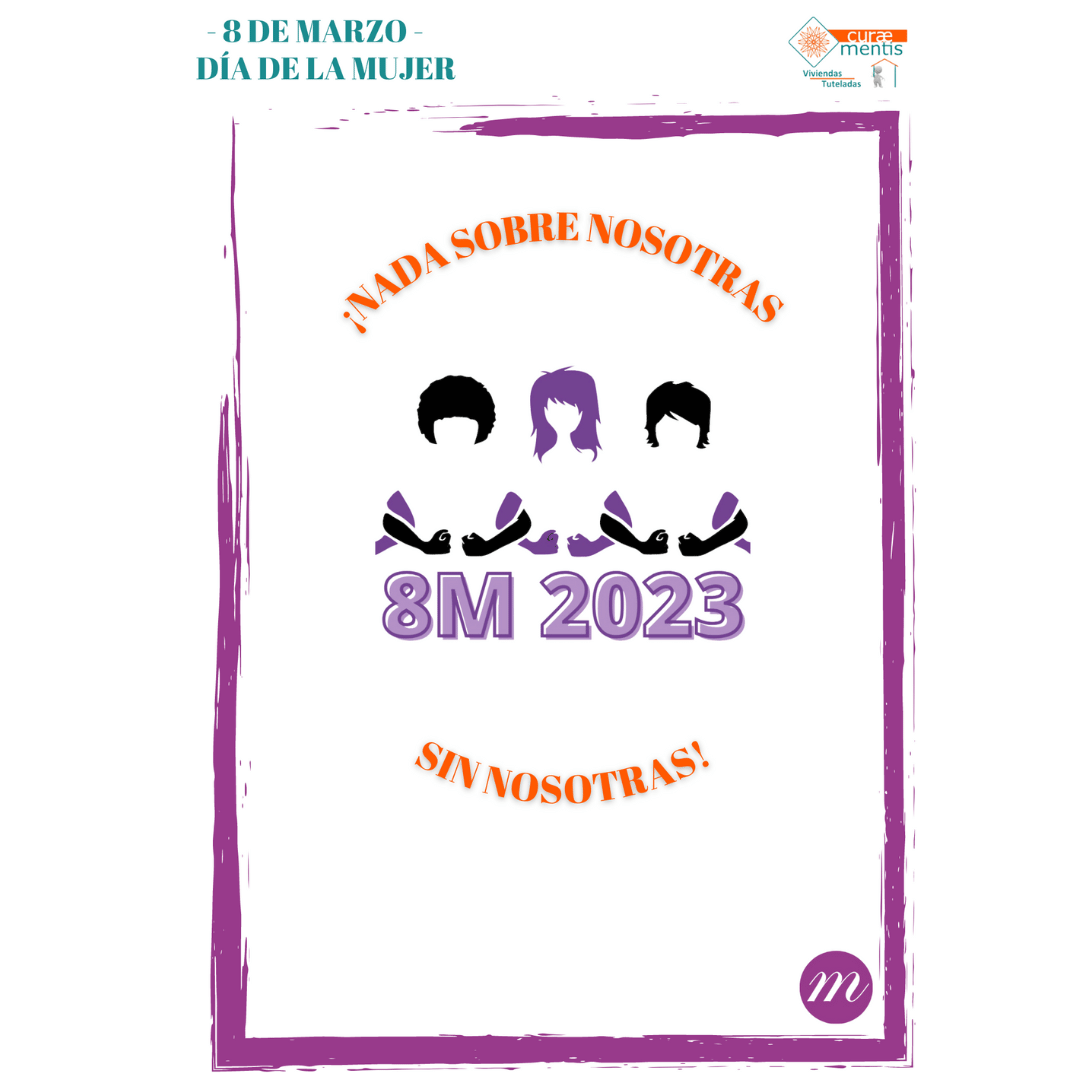 Las personas usuarias de las Viviendas Tuteladas de Curae Mentis han celebrado el Día Internacional de la Mujer. 

¡NADA SOBRE NOSOTRAS SIN NOSOTRAS! 8M 💜

#8m  #8M2023 #saludmentalfeminista #DiaInternacionalDeLaMujer #SaludMental  #yodecico
