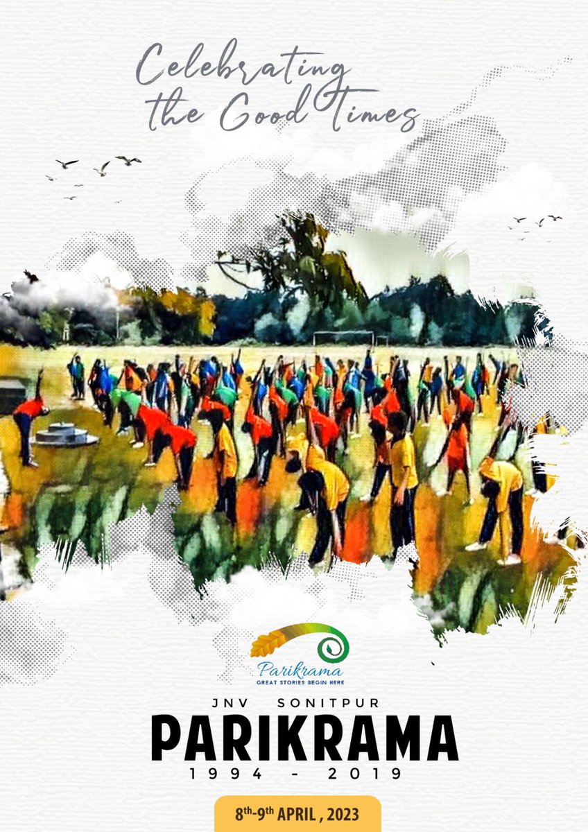 jnv_sonitpur_aa's tweet photo. From sleepy early mornings to making it on time, morning PTs were a dynamite of emotions!

Come let us walk that extra mile together to relive the moments that celebrate us today.

Join us on 8th and 9th April 2023 @ #Parikrama2023 

#JnvSonitpur #JNV #Navodaya https://t.co/0kw0jQxjzO