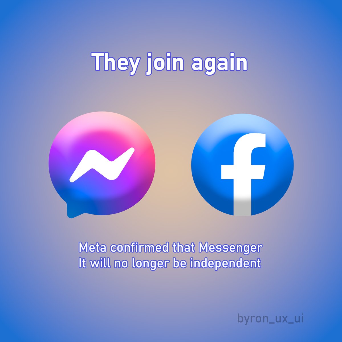 They join again.
#app #Chatgpt #userinterface #userexperience #ux #uiux #uxdesigner #layoutdesign #graphicdesigner #adobexddesigner #messenger #facebook #figma #fyp #fypシ