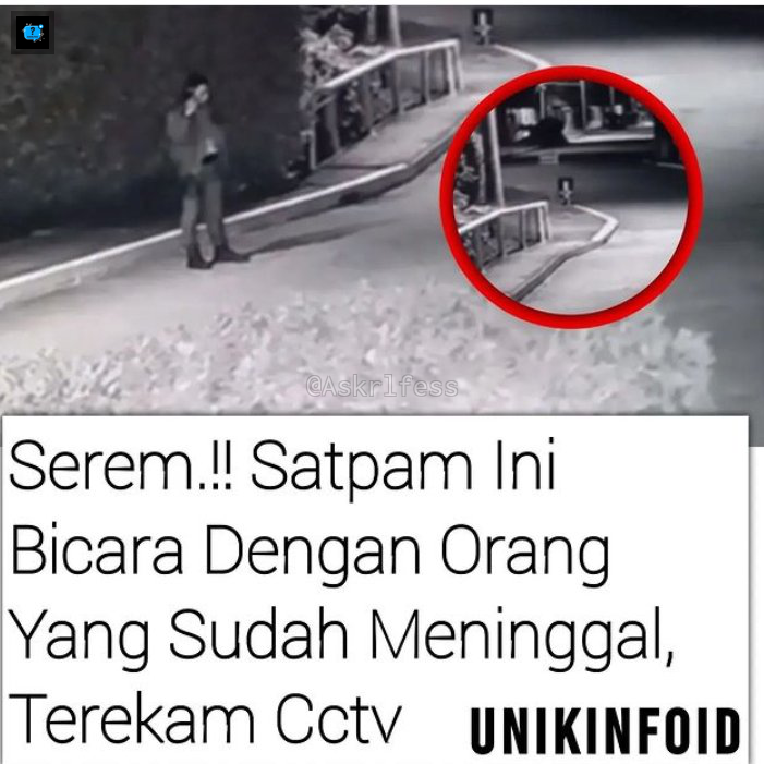 [askrl] Pernah gk, kamu bicara sama orang tapi kamu gk tau ternyata orang itu udh meninggal?