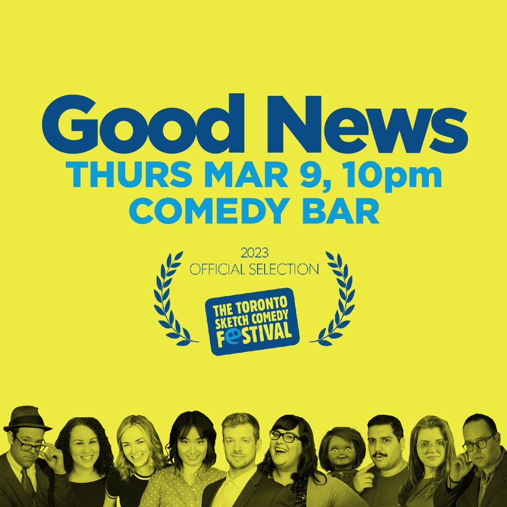 .<a href="/TOsketchfest/">The Toronto Sketch Comedy Festival</a> 
.<a href="/comedybar/">COMEDY BAR</a> 

LET’S goooooooo

feat

.<a href="/medeirosxally/">ally ✨</a>
.<a href="/briewats0n/">Brie Watson</a>
.<a href="/emily_annef/">Emily Ferrier</a>
.@ShuyiActs
.@jeremyfryingpan
.<a href="/lindiglo/">LJP</a>
.<a href="/quentinm/">Quentin Matheson</a>
.<a href="/korribirch/">Korri Birch</a>
.@MahdiMoz