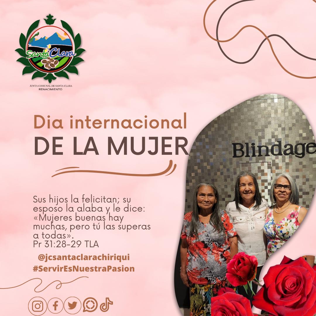 DIA INTERNACIONAL DE LA MUJER 
🌹Son tiernas 
💄Bellas 
👠Elegantes 
🥾Trabajadoras 
👒Hablar de mujeres es un mundo tan amplio, que el sabio Salomón no sé equivoca cuando en Proverbios 31 menciona todas las cualidades de ellas y cierra diciendo: .