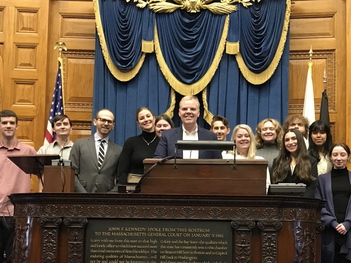 Last week's clean energy lobby day was a big success. Students from <a href="/StudentPIRGs/">Student PIRGs</a> met with 18 legislators and their offices to discuss #cleanenergy legislation. Thanks <a href="/seangarballeyMA/">Sean Garballey</a> and <a href="/MarjorieDecker/">Marjorie Decker</a> for leading the way with the 100% Clean Act!
