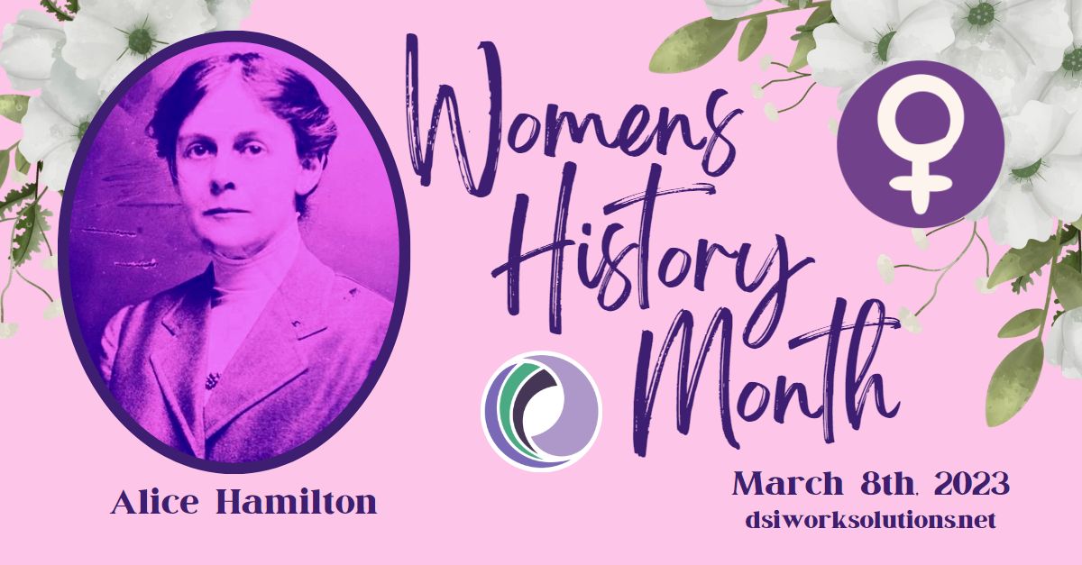 Happy International Women's Day! 🎉🌸 Today, at DSI Work Solutions we celebrate the amazing achievements of women in work safety throughout history. Let's take a moment to recognize Alice Hamilton 🔬

linkedin.com/posts/megan-ba…