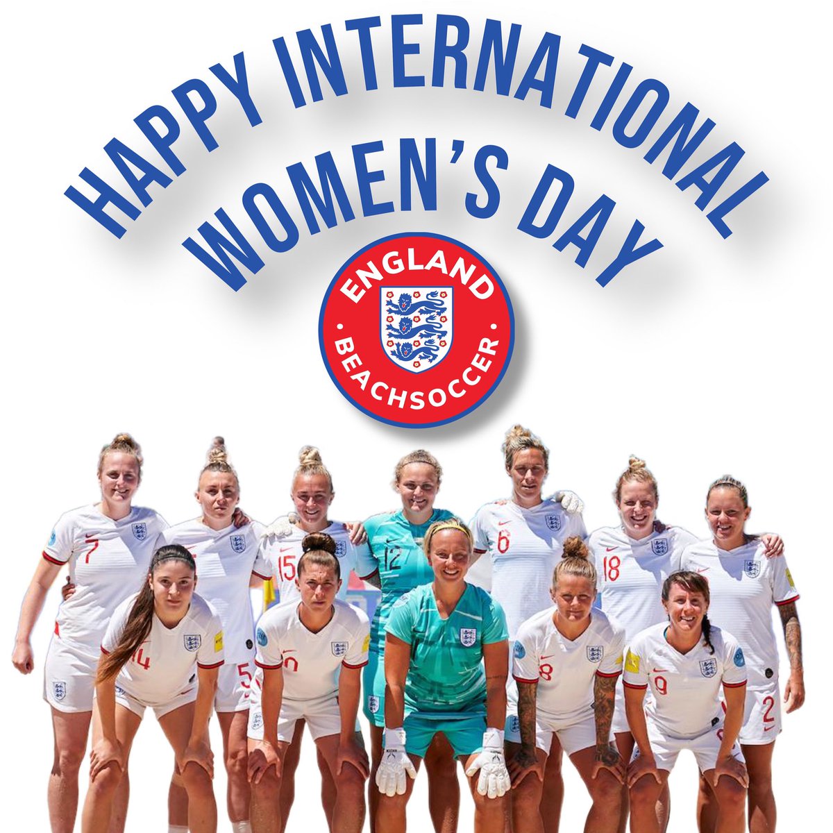 European Champions🥇. World ANOC Games Silver Medalists🥈. Memory-makers. National treasures. Here's to the extraordinary women of England Beach Soccer 🏴󠁧󠁢󠁥󠁮󠁧󠁿🦁 

Happy International Women's Day.

#england #beachsoccer #teamgb #beachsoccerworldwide #happyinternationalwomensday